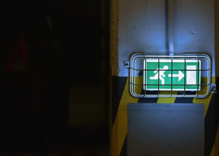 emergency lighting exit sign 