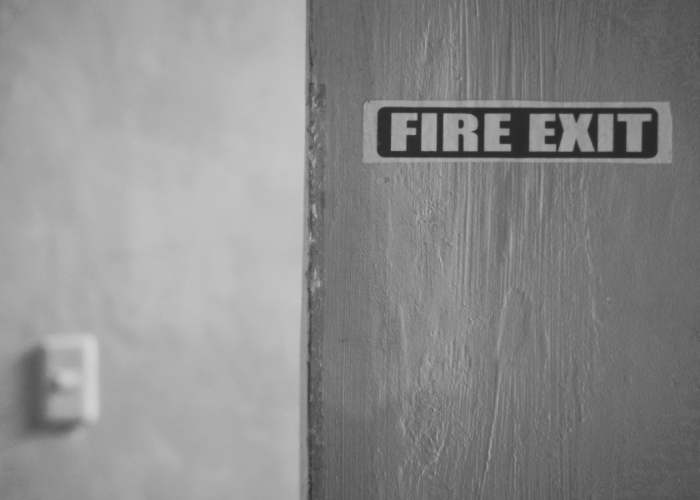 fire exit fire safety in the workplace